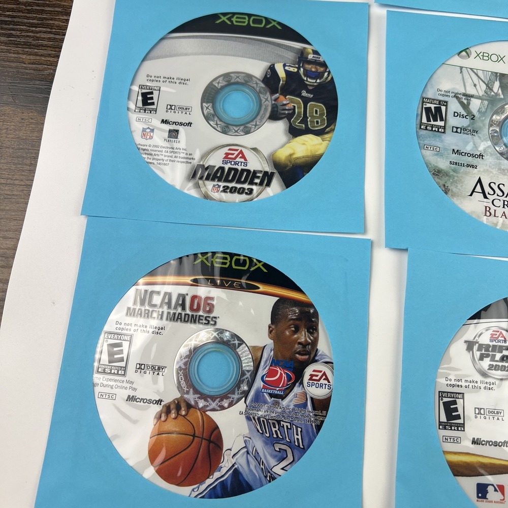 Multi Platform Loose Discs Video Game - Lot Of 50 - AS IS Untested Scratches #3 - Picture 4 of 16